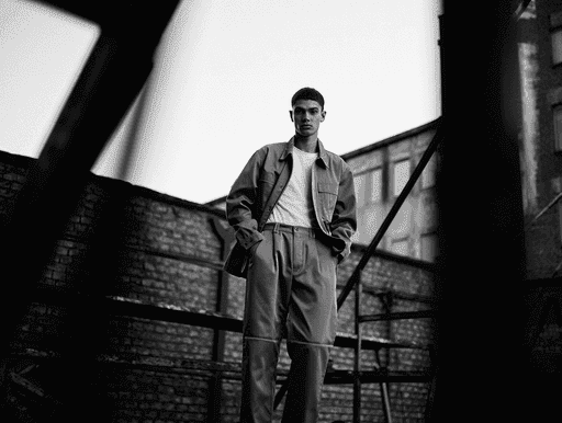 Aesthetic fashion brand image